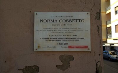 UNA PROVOCAZIONE INTITOLARE UNA VIA A NORMA COSSETTO